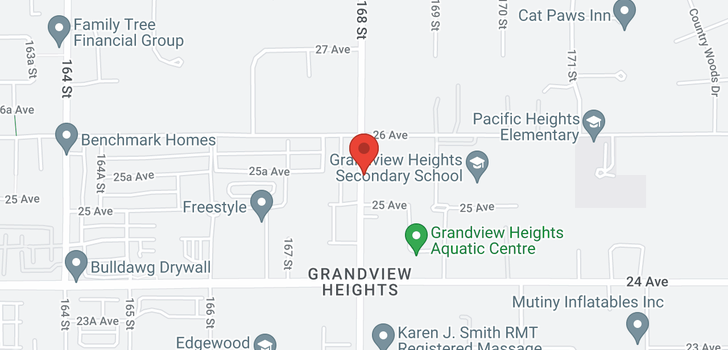 map of 51 16678 25 AVENUE